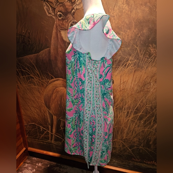 Lilly Pultizer Romper Shorts Dress 8 NWOT - Picture 5 of 13